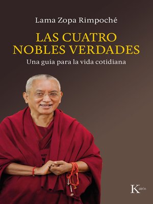 cover image of Las cuatro nobles verdades